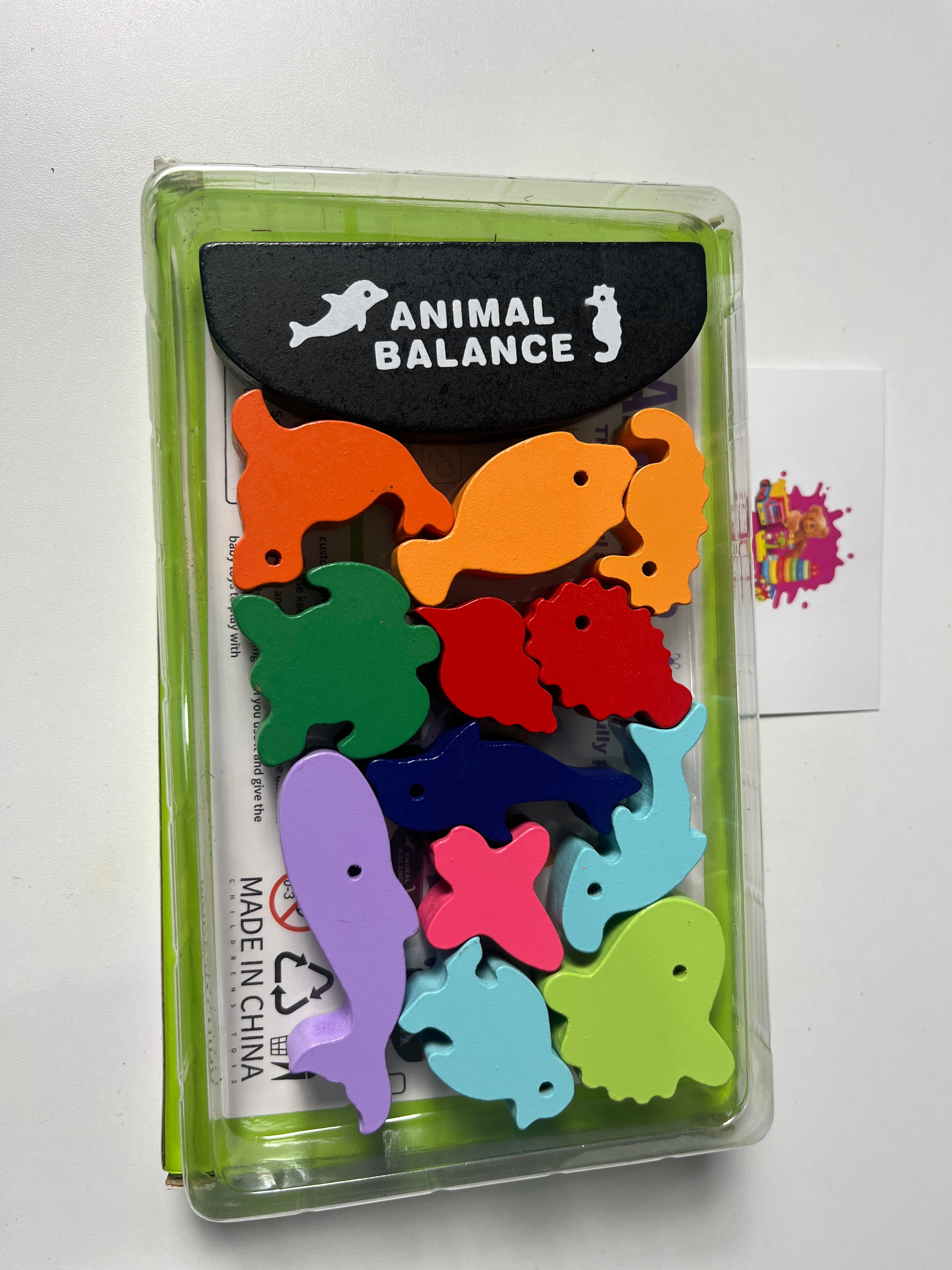 Sea animal balance game