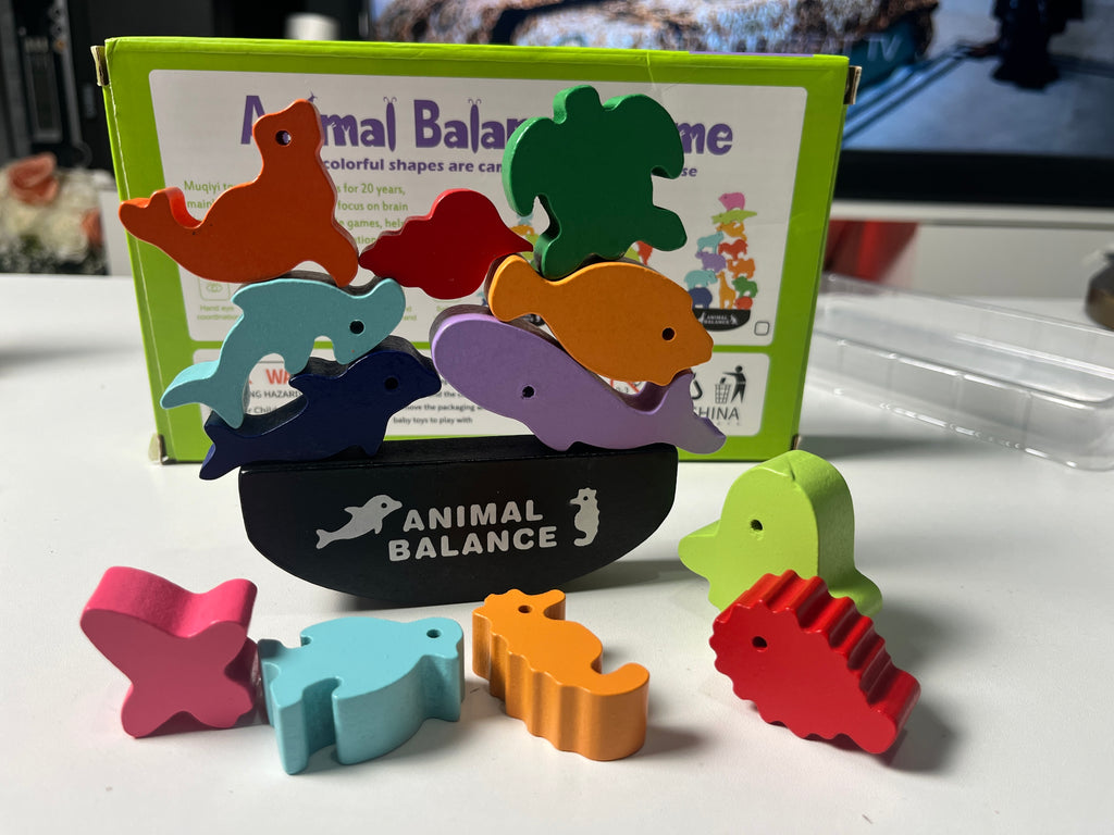 Sea animal balance game